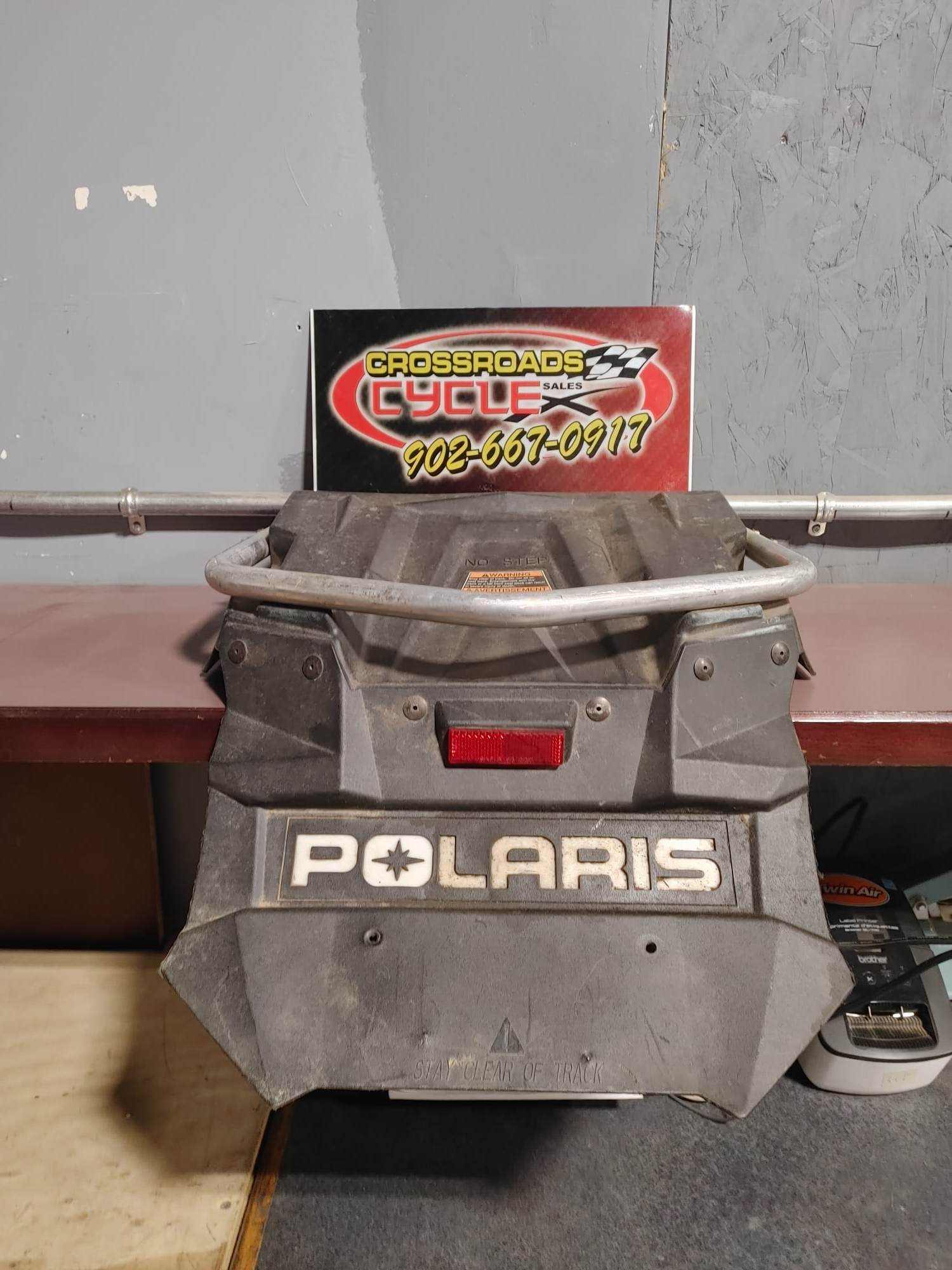 2012 Polaris Switchback 600, Bumper, Cover mid flap cooler and Bumper