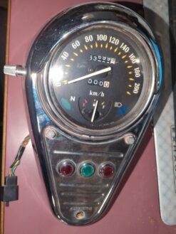 Alternative view of 1996 + Kawasaki Vulcan Aftermarket Speedometer Gauge