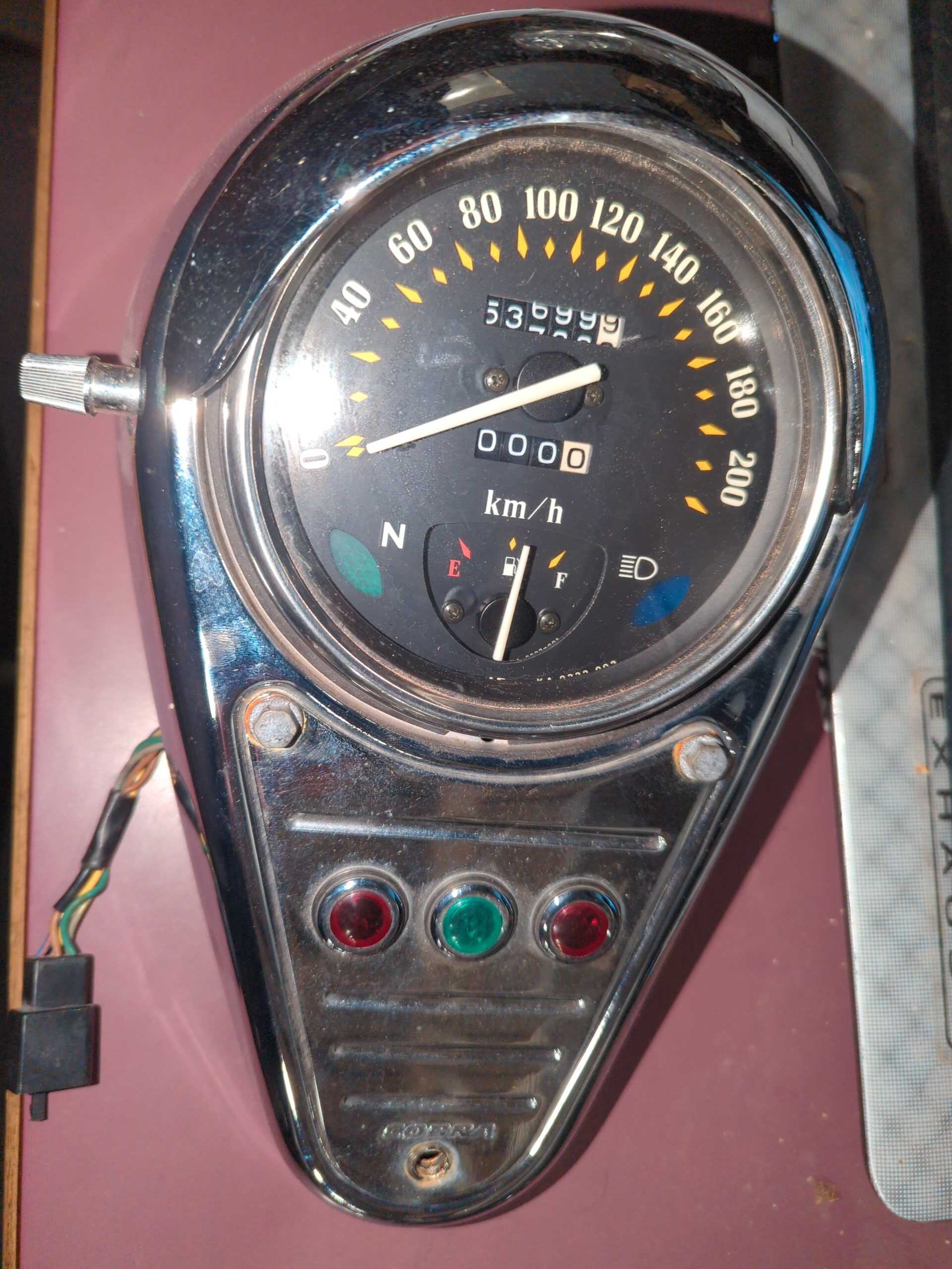 1996 + Kawasaki Vulcan Aftermarket Speedometer Gauge - Image 2