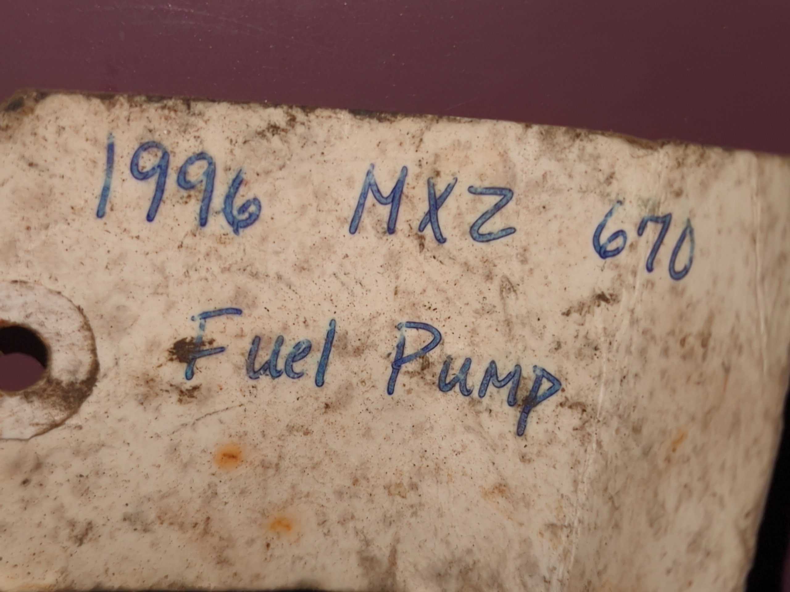 1996-1999 Ski-Doo Formula MXZ Summit Grand Touring Mach 583 670 Fuel Pump - Image 2