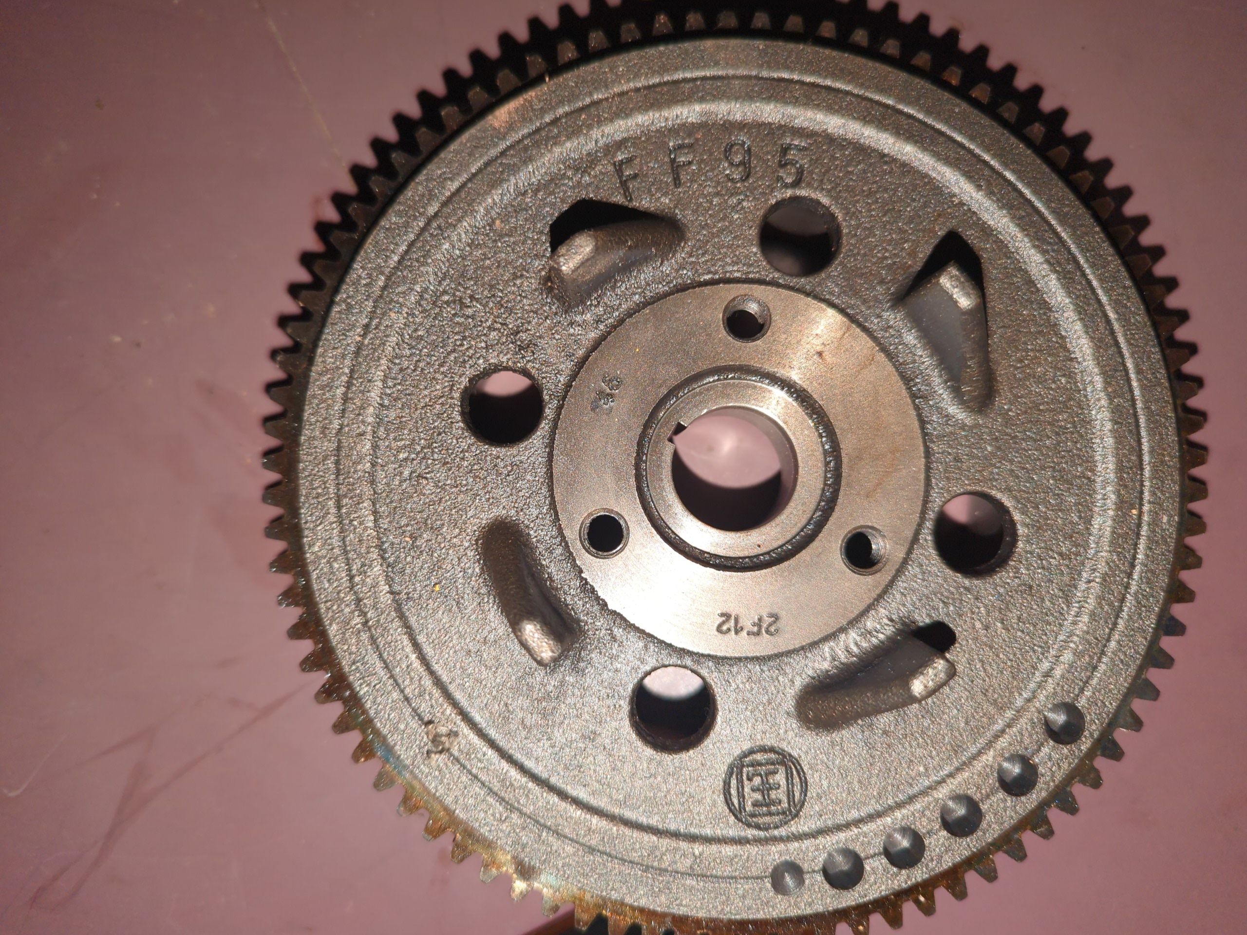 2005 - 2010 Polaris SPORTSMAN 400,500 RANGER FLYWHEEL W/RING GEAR - Image 3