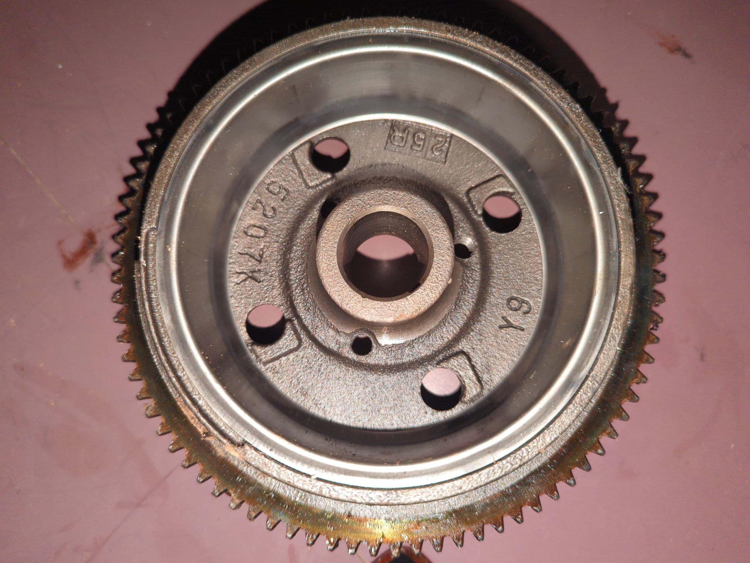 2005 - 2010 Polaris SPORTSMAN 400,500 RANGER FLYWHEEL W/RING GEAR - Image 2