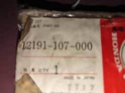No Year Honda SL100 CB100 CL100S XL100 GASKET, CYLINDER