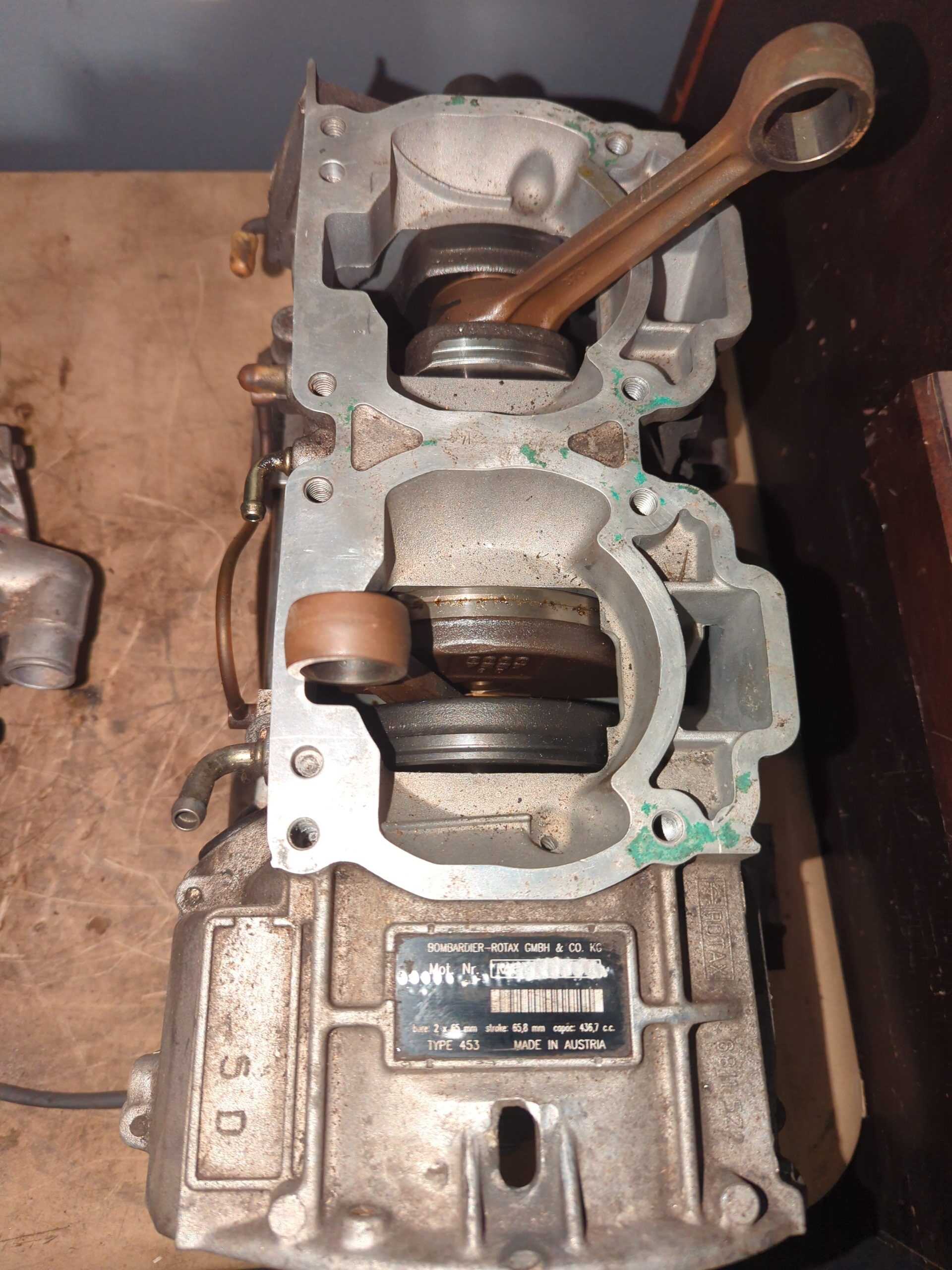 2003- 2007 MX Z X 440 Crankcase With Crankshaft - Image 5