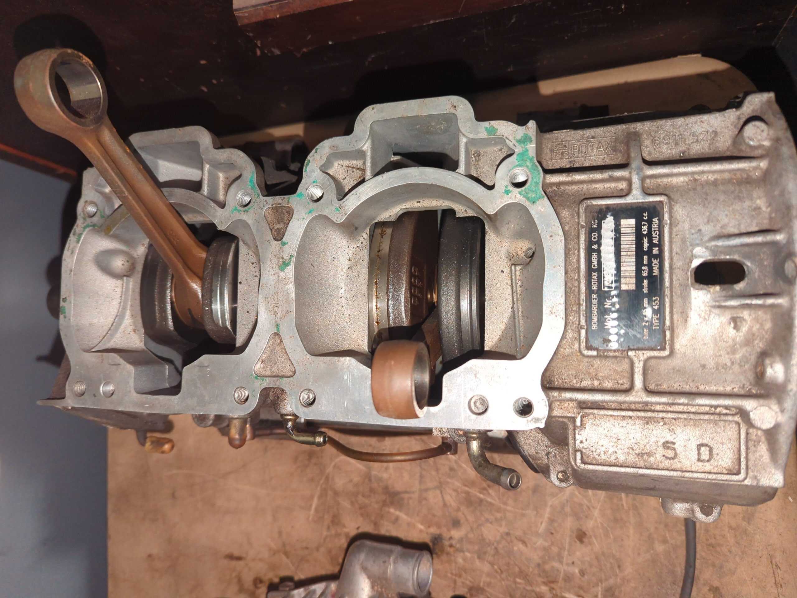 2003- 2007 MX Z X 440 Crankcase With Crankshaft