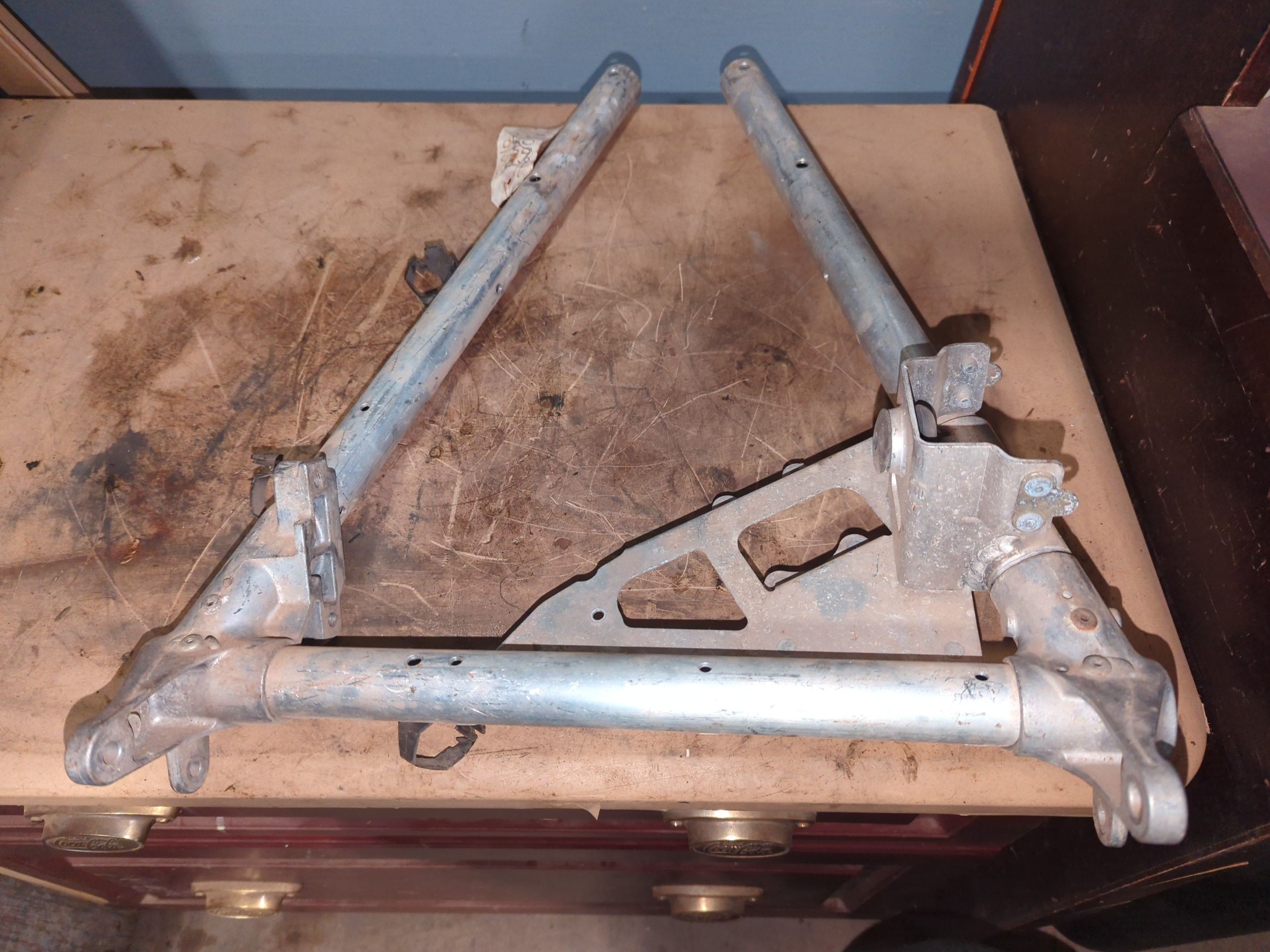 2010 - 2012 Polaris PRO-RIDE RUSH,SWITCHBACK TUBULAR FRAME ASSEMBLY, FRONT - Image 2