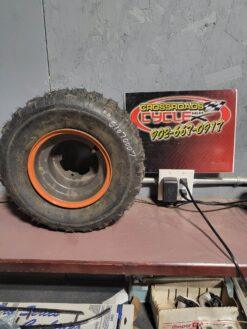 Alternative view of 18x9.5-8 Tubeless 4 Ply Rated Tire & Black 4 Hole Rim for ATV - G1070007-PBC3842