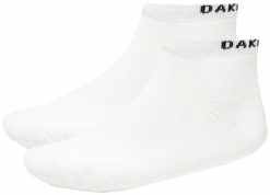 SHORT SOLID SOCKS (3 PCS) - White - M