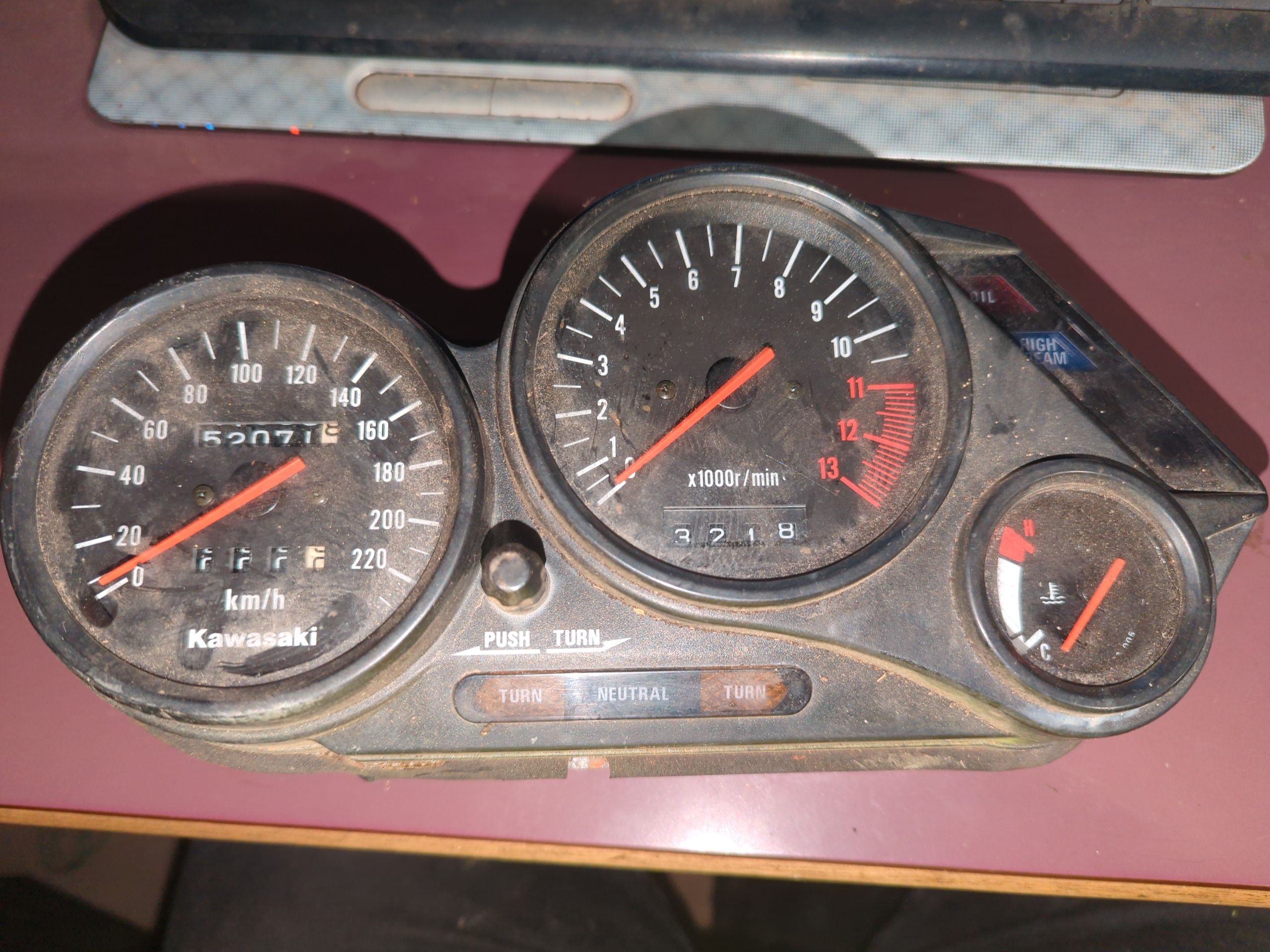 1998 - 2009 Kawasaki NINJA 500 Speedometer