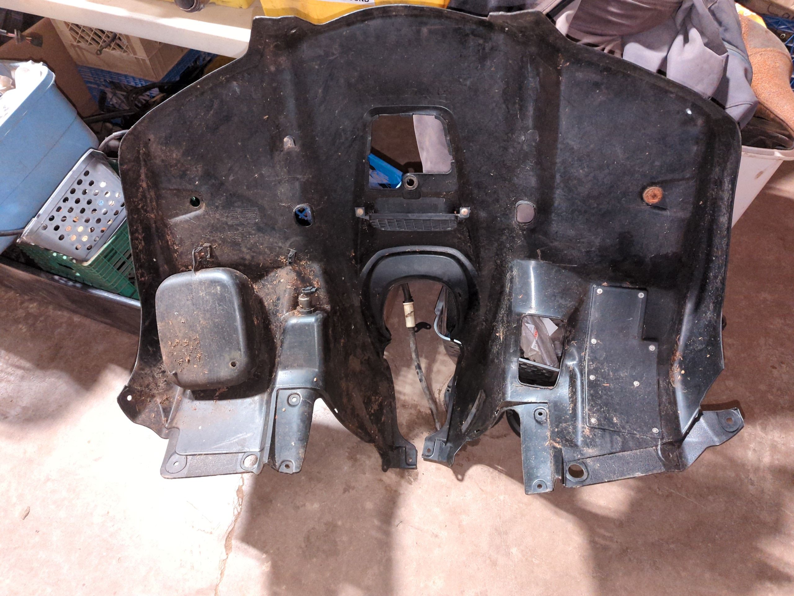 2006 - 2018 Suzuki Kingquad LT-A500X,LT-A700X,LT-A750X FENDER, FRONT (BLACK) - Image 2