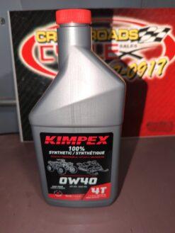 Kimpex 100% Synthetic 0W40 946ML, 1 US QT