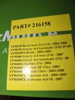 2003-2011 Yamaha Grizzly Bruin Kodiak Wolverine Front Right Left CV Axle Shaft YAM-7013 - Image 2