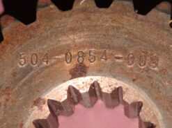1996 - 2011 Ski Doo MX Z,Formula III Mach Z MX Z X Sprocket, 23 Teeth # 504085400 - Image 2