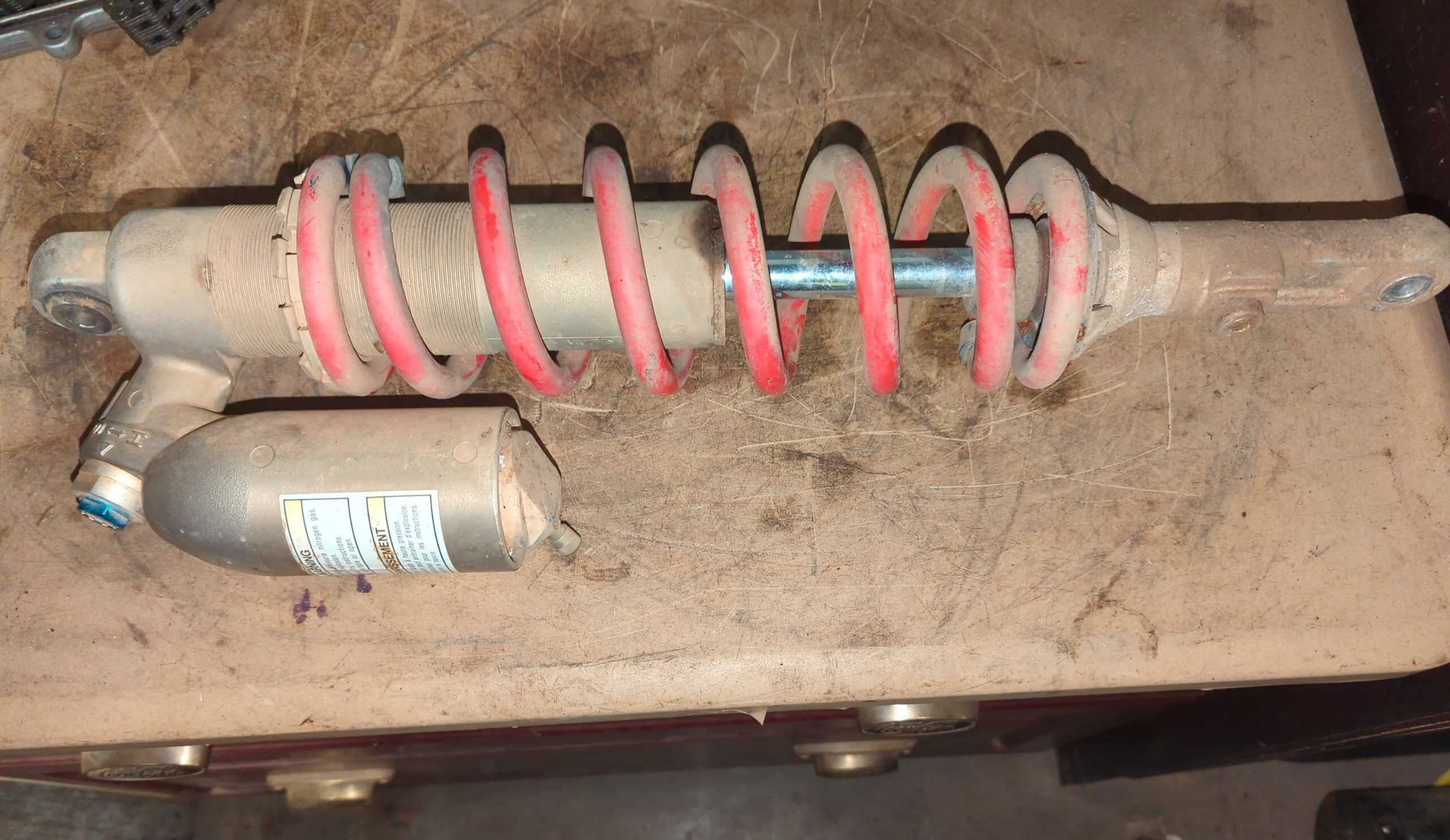 2008 Yamaha YZ450F SHOCK ABSORBER ASSY, REAR - Image 5