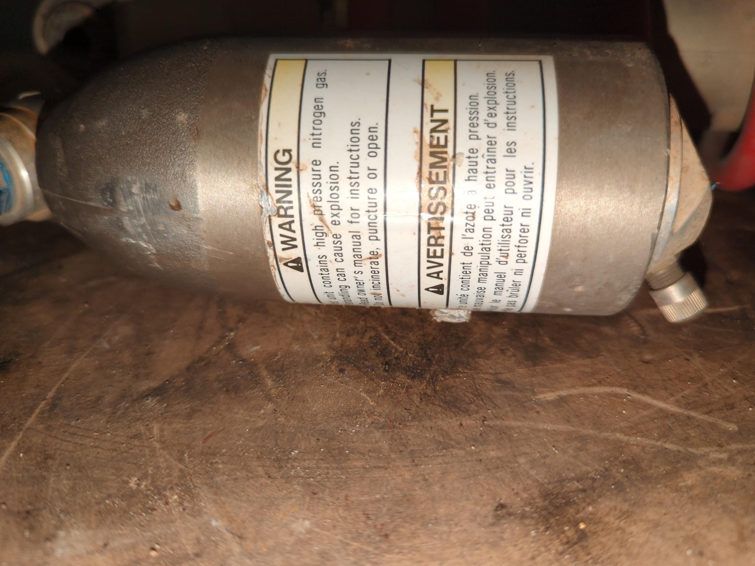 2008 Yamaha YZ450F SHOCK ABSORBER ASSY, REAR - Image 3