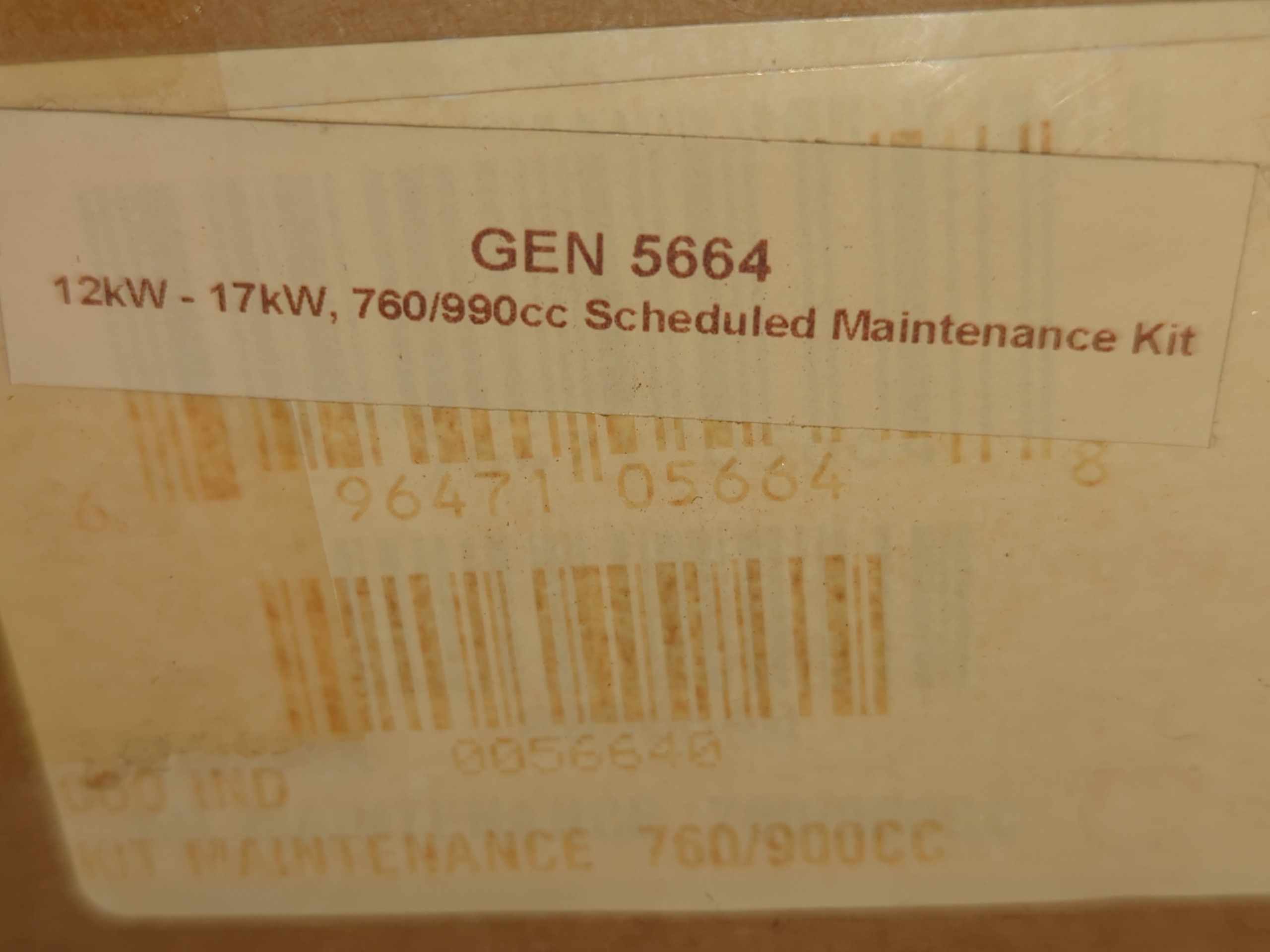 2008 to 2012 Generac 5664 Air Cooled Home Standby Generator Maintenance Kit,13kW through 17kW, 990cc - Image 4