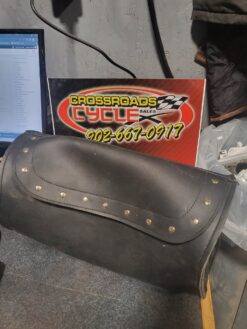 2008 YAMAHA VSTAR LEATHER BAG ROUND