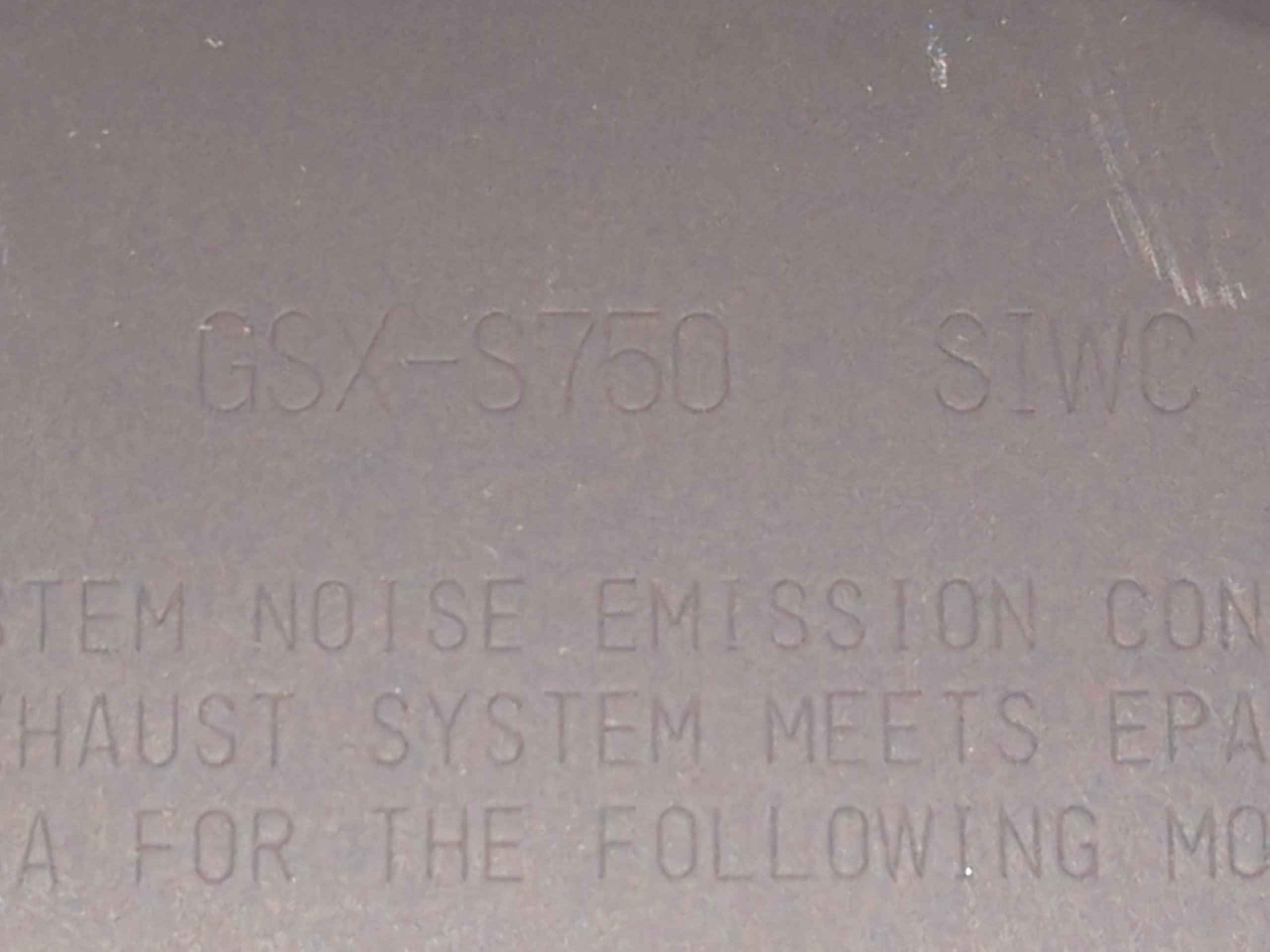 2018 - 2022 Suzuki GSX-S 750 Muffler - Image 4
