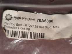 Alternative view of Tie Rod End - M12x1.25 Ball Stud, M12 Threaded Housing, Reverse Thread