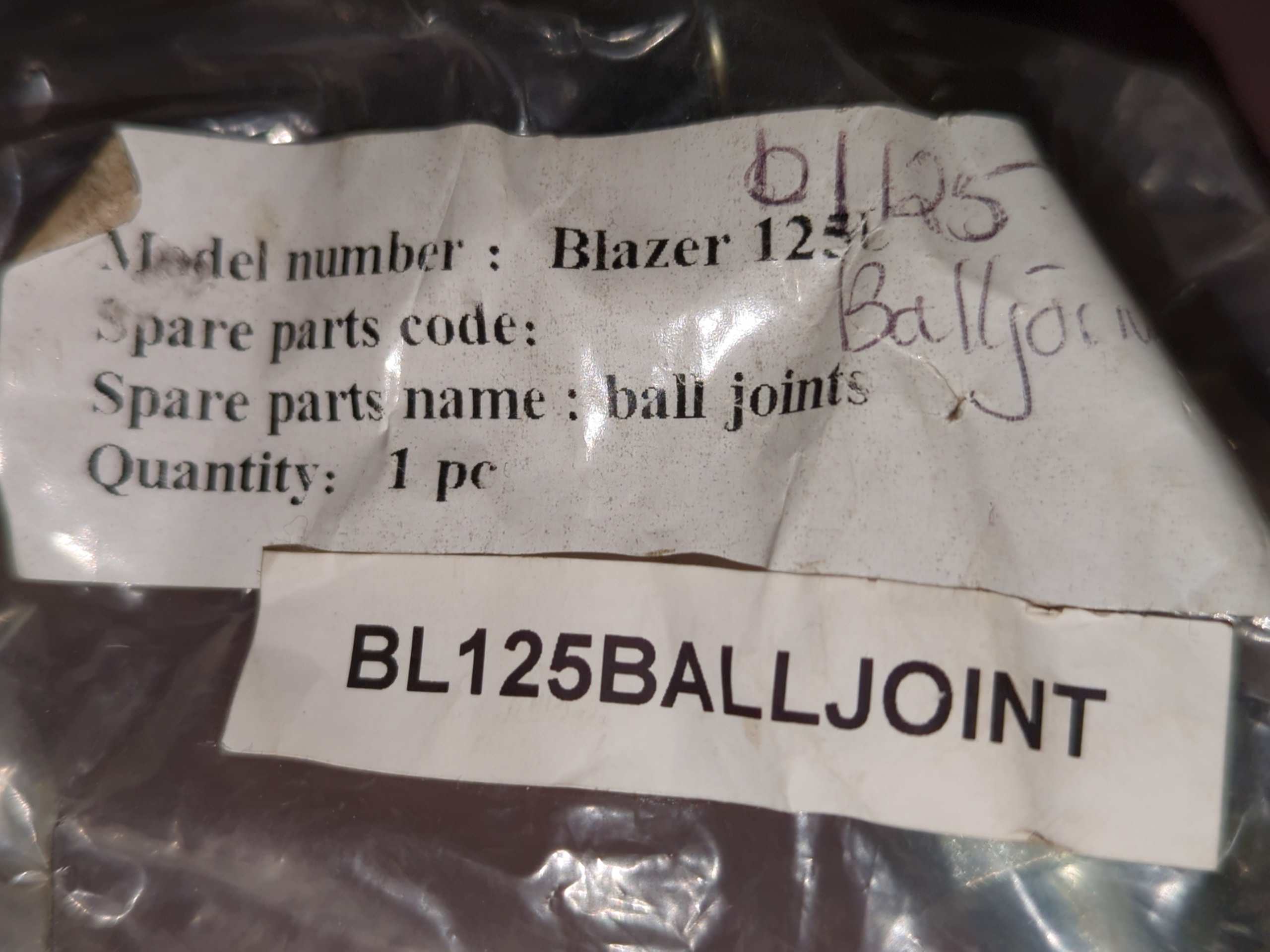 Blazer 125 Ball Joint - Image 2