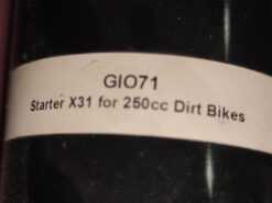 X31, 250cc Starter - Image 2