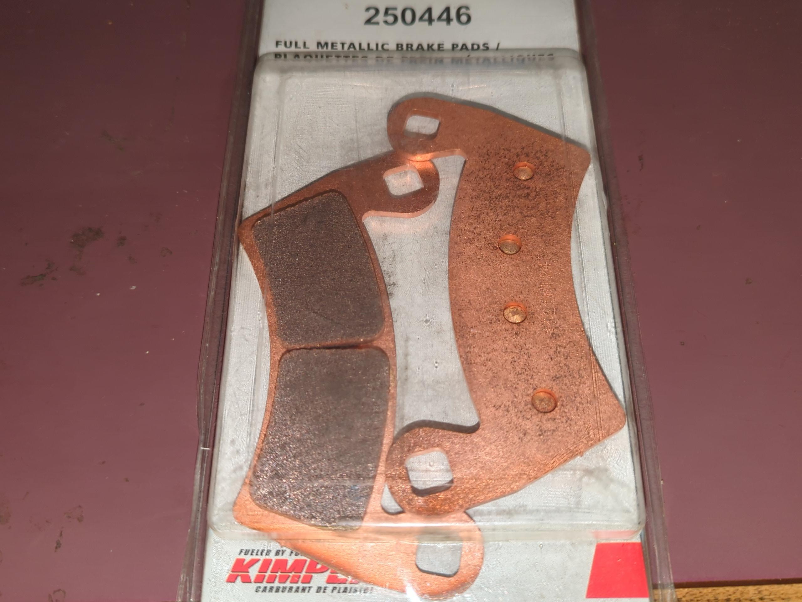 Kimpex HD Sintered Brake Pads Front/Rear - 250446
