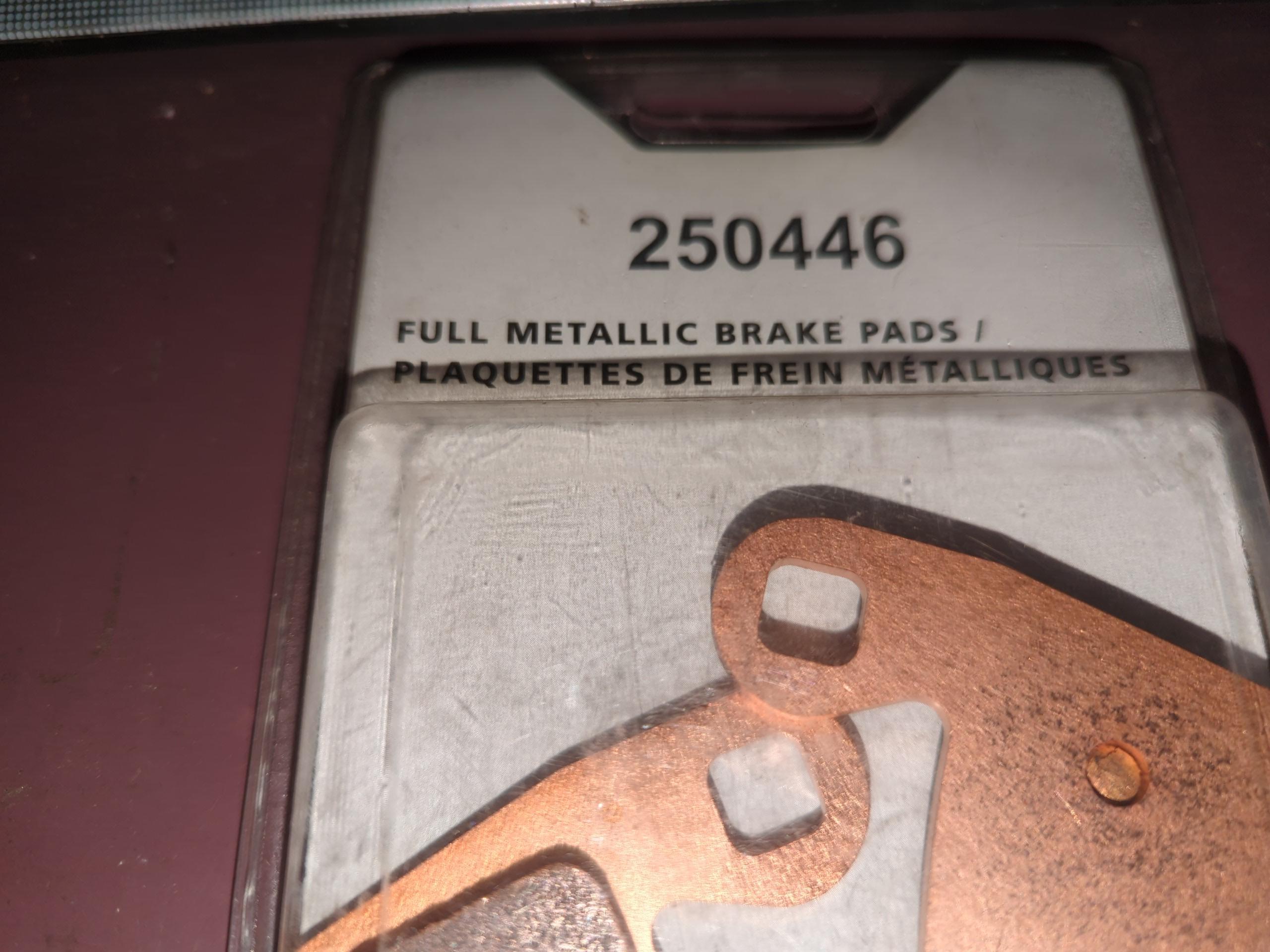 Kimpex HD Sintered Brake Pads Front/Rear - 250446 - Image 3