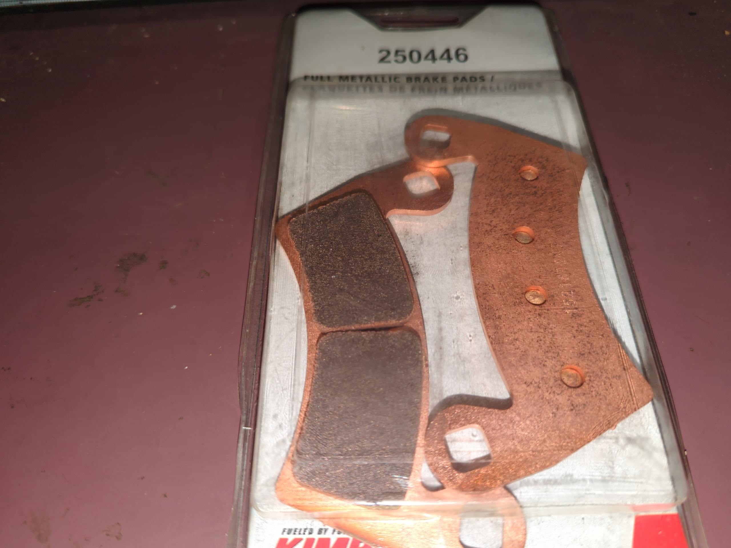 Kimpex HD Sintered Brake Pads Front/Rear - 250446 - Image 2