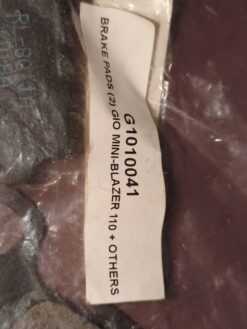 Mini Blazer 110 Brake Pad Set - Image 4