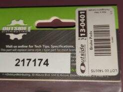 Outside Distributing 13-0401 Brake Pad, Pair - Image 2