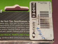 Outside Distributing Brake Pads Rear 13-0416 - Image 2