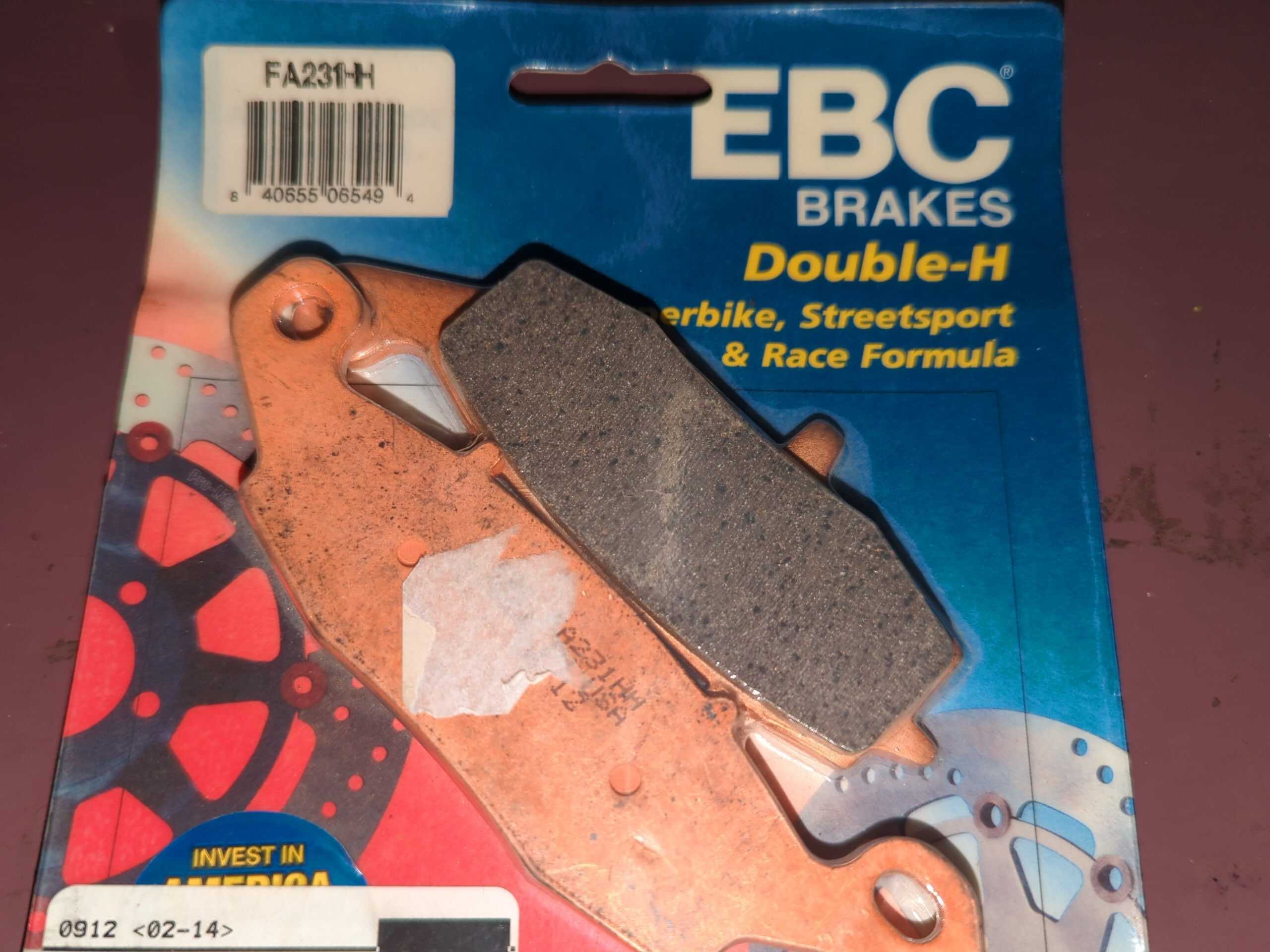EBC Brake Pad Set - FA231HH