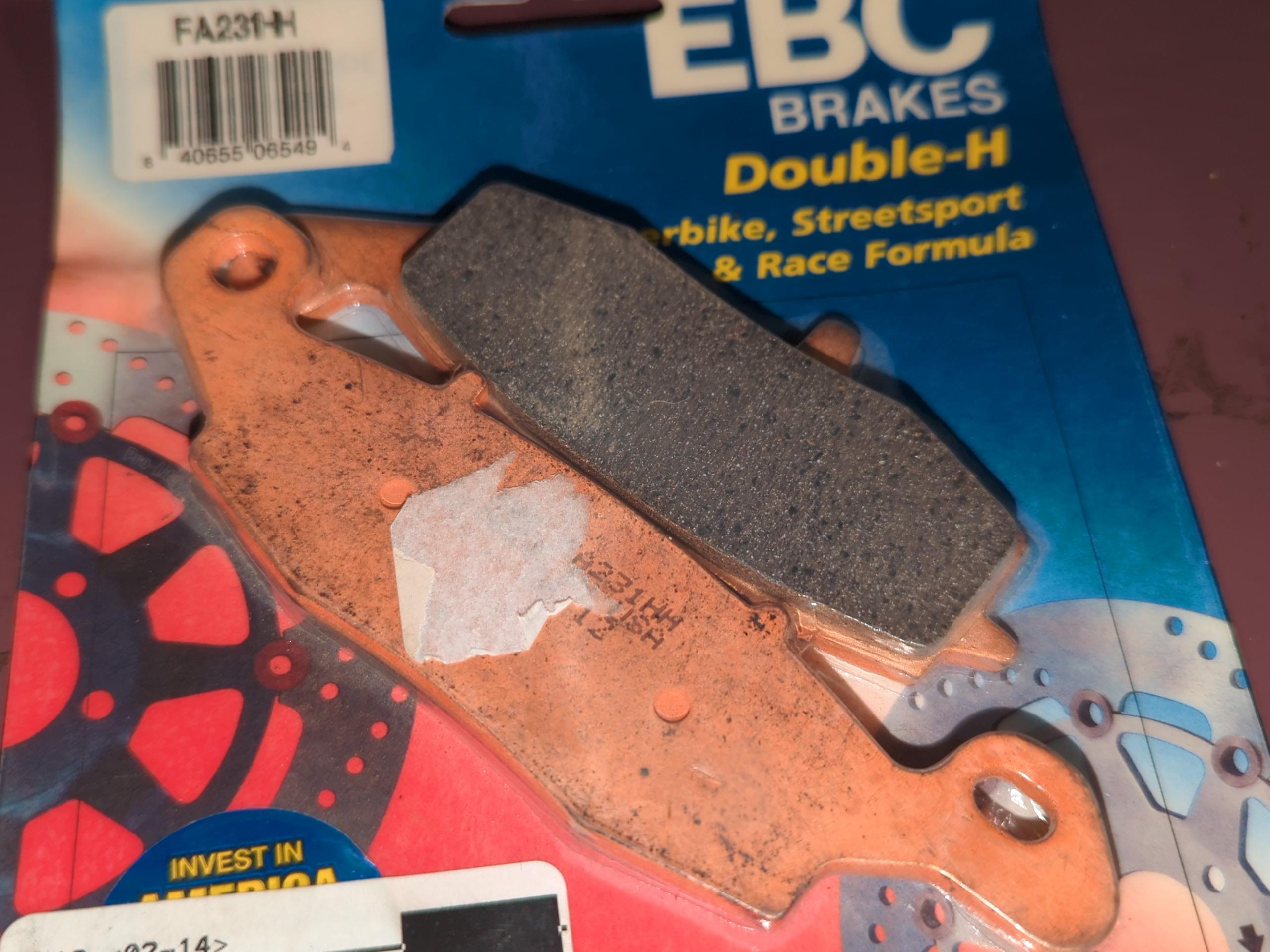 EBC Brake Pad Set - FA231HH - Image 2