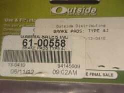 OUTSIDE DISTRIBUTING TYPE 4J BRAKE PADS By ROCKHARD - Image 3