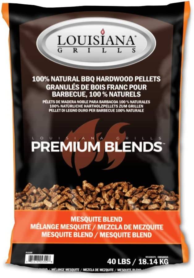 LOUISIANA GRILLS 40 LB MESQUITE PELLETS