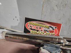 COBRA Slip-On Exhaust with Scalloped Tip Yamaha V Star 1300