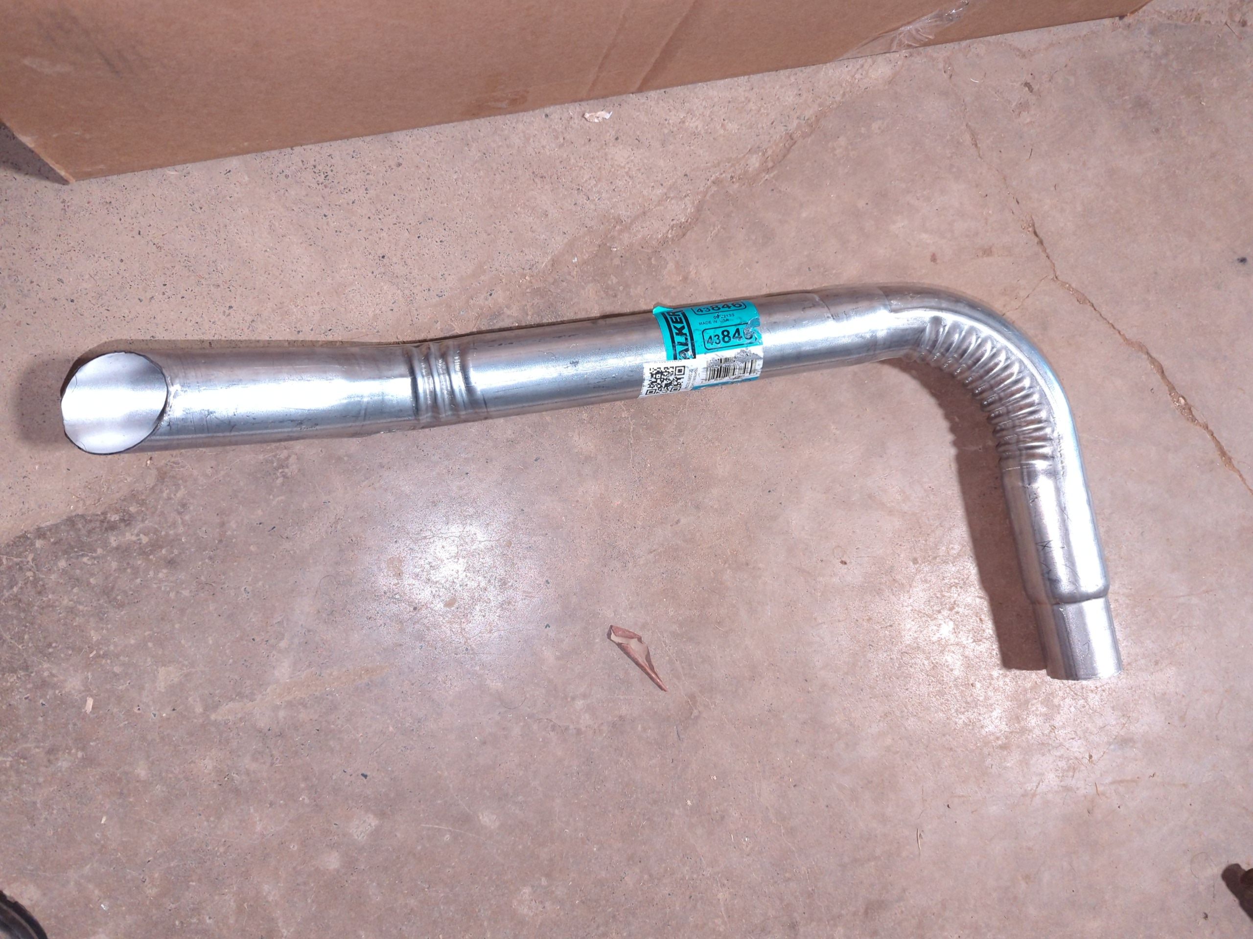 1988 CHEVROLET CAMARO Walker Direct-Fit Tailpipe 43846