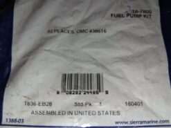 Sierra 18-7800 Fuel Pump Kit Replaces 0438616 - Image 2
