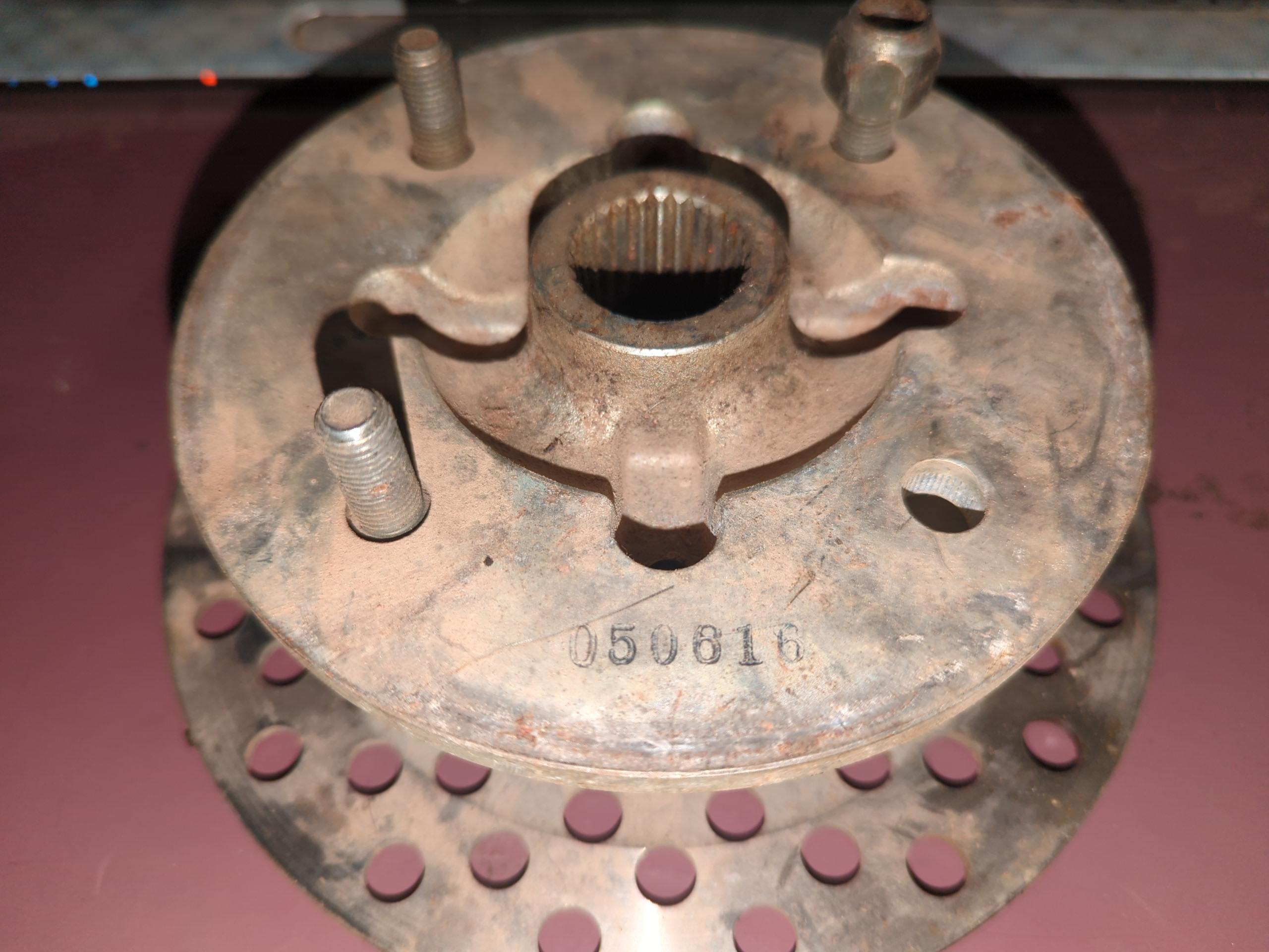 2004 - 2013 Yamaha RHINO 450,660,700 Hub, Front - Image 3