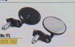 HANDLEBAR END MIRROR BLACK (PR)