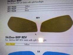 Holeshot Ski Doo-BRP REV Headlight Covers - Image 9