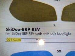 Holeshot Ski Doo-BRP REV Headlight Covers - Image 8