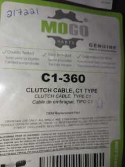 CLUTCH CABLE, C1 TYPE (35-36") - Image 5