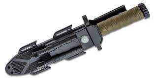 Boker Magnum M-Spec Survival Fixed Blade Knife, FRN Olive, Hard Sheath, 02SC005