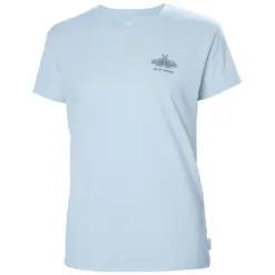 WOMENS SKOG RECYCLED GRAPHIC T-SHIRT 513 PINNACLE BL / XL