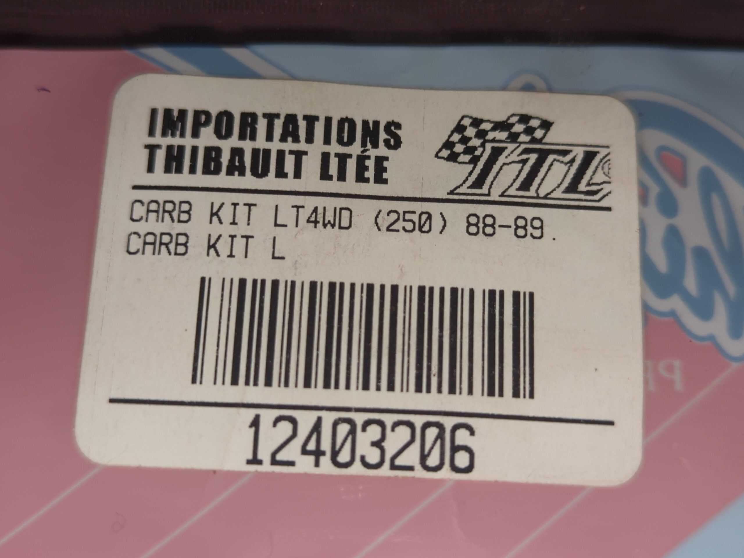 1987 - 1989 Suzuki QUADRUNNER LT-F250,LT-4WD CARB KIT - Image 8