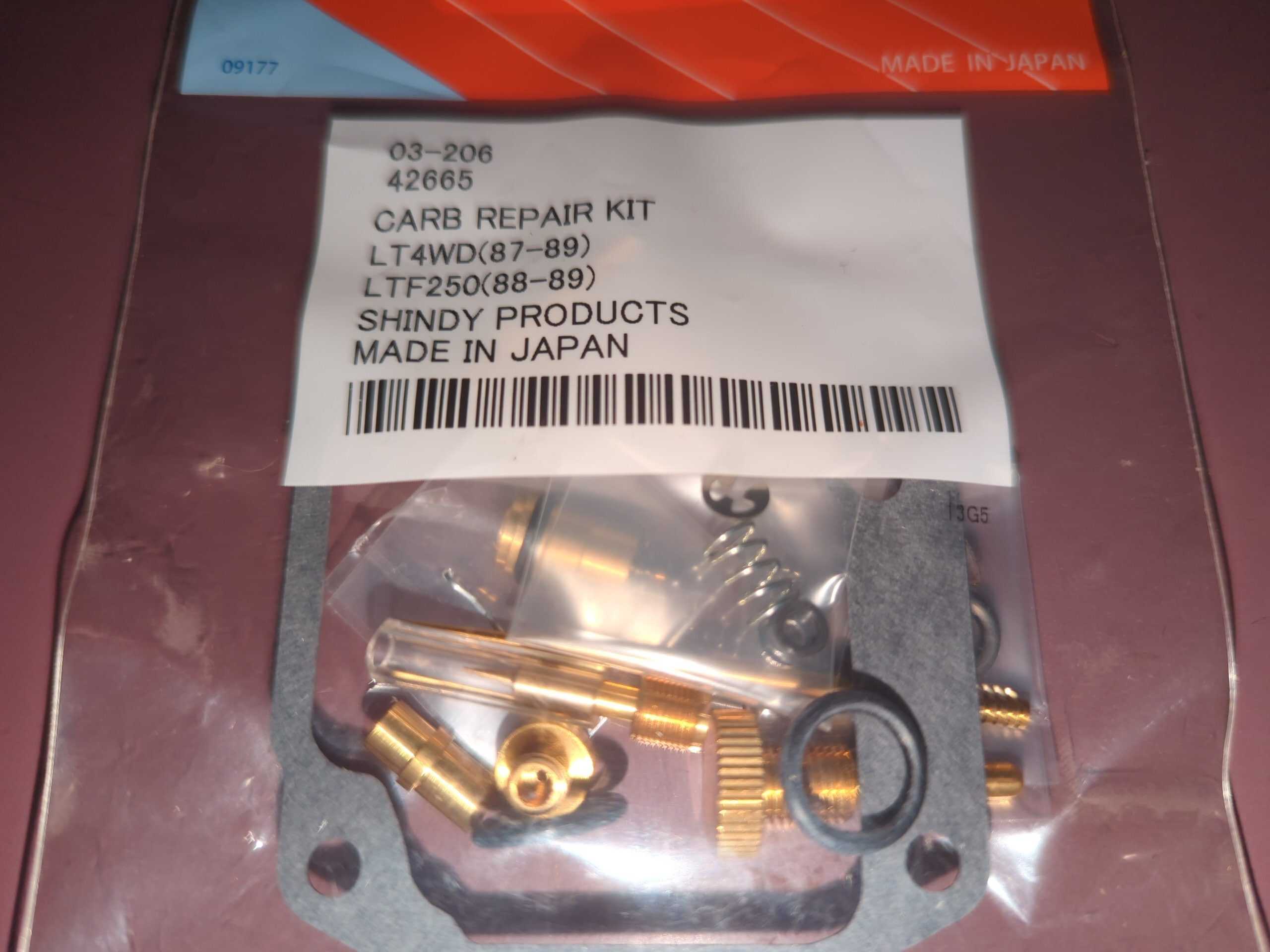 1987 - 1989 Suzuki QUADRUNNER LT-F250,LT-4WD CARB KIT - Image 4