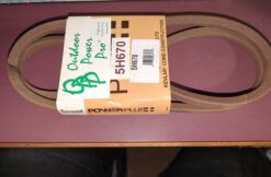 Thermoid Belt 5H670. MTD 954-0486A, 954-0486, 754-0486