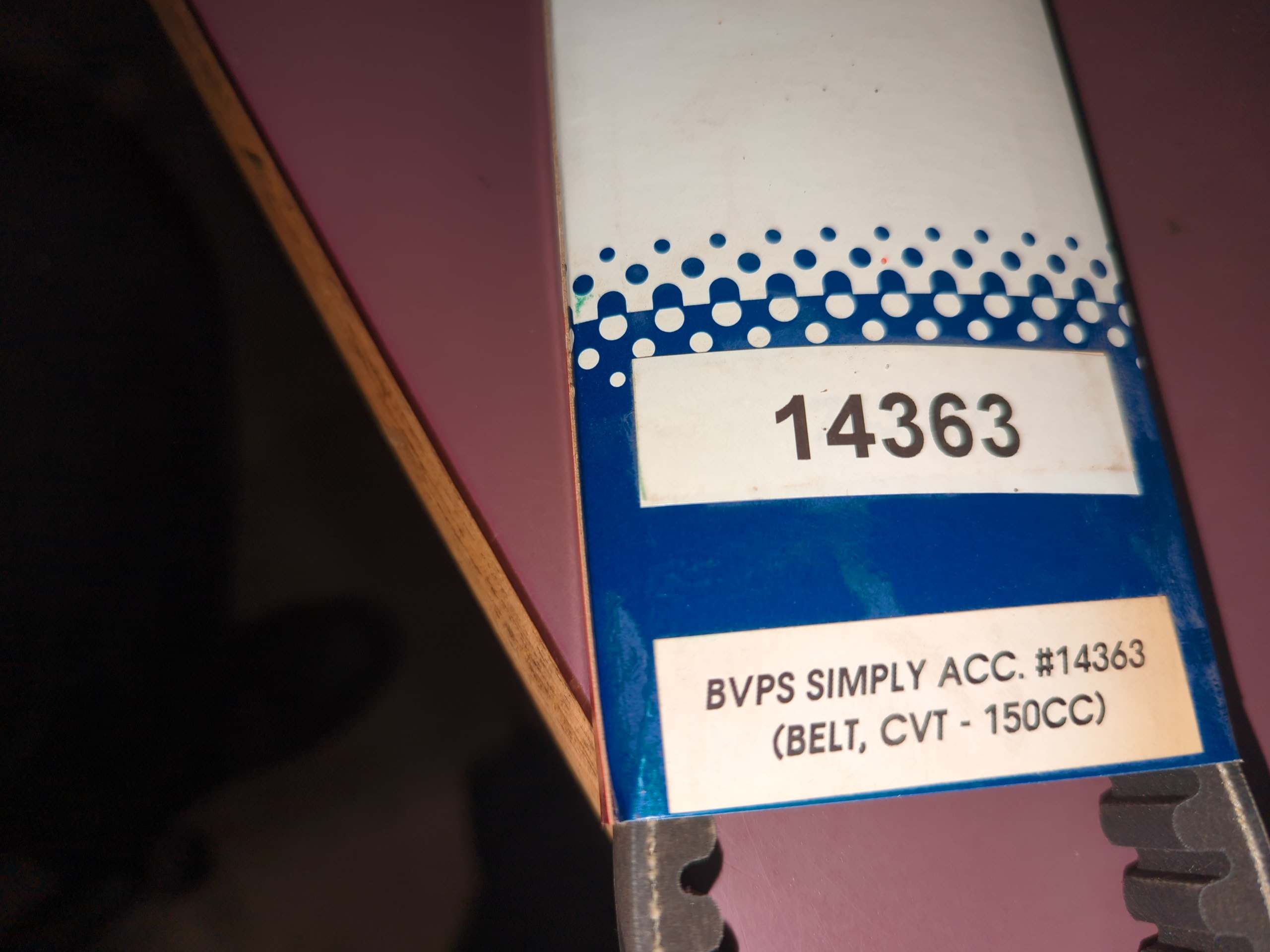 GATES 14363 (743-20-30) Drive Belt for 150cc American Sportworks Go-Karts ATVs, & Street Scooters with GY6 Engines - Image 2