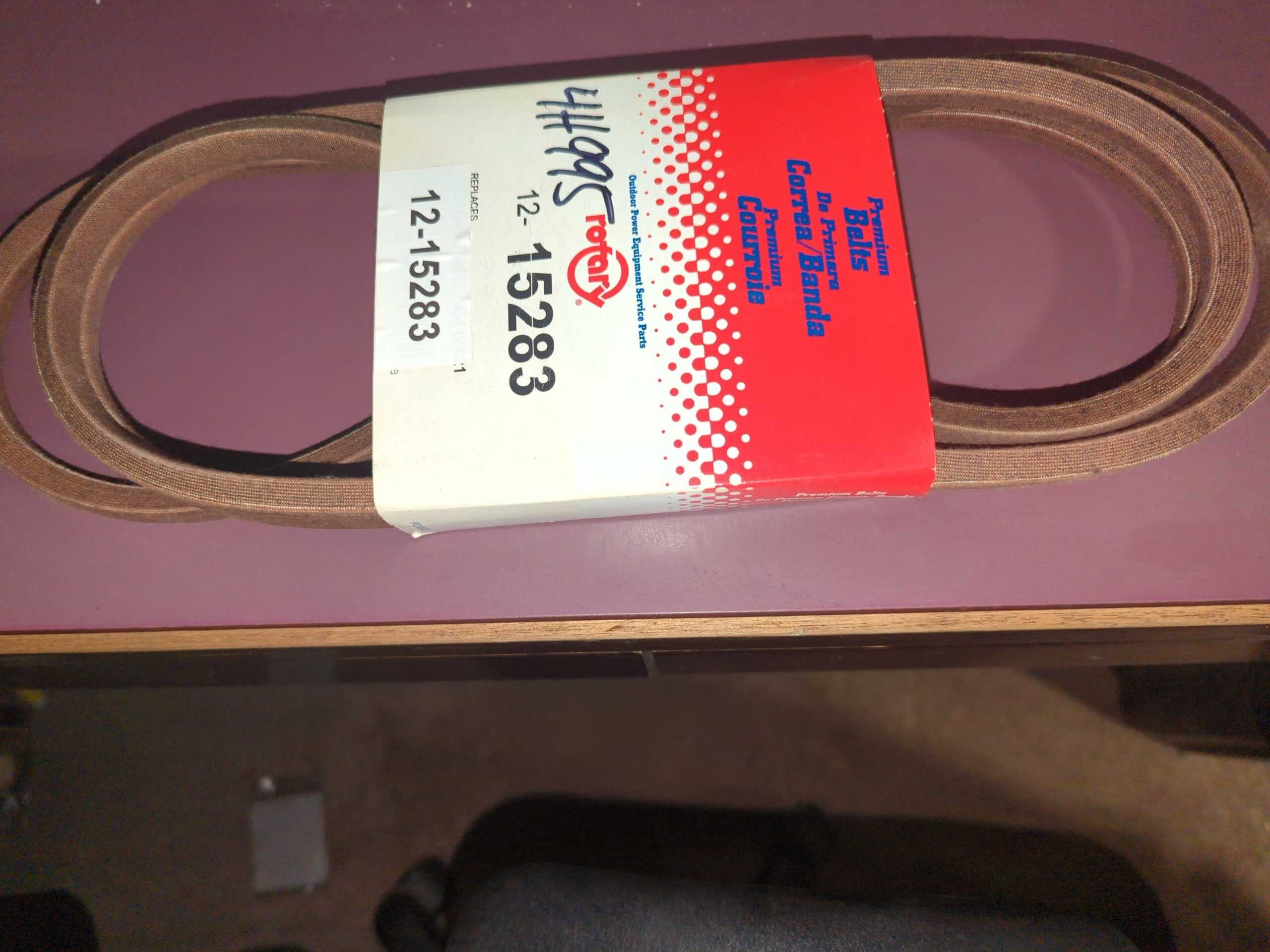 Belt Deck 1/2" X 99.9" Cub Cadet Part #: 12-15283